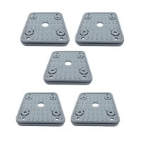 5pcs Top Suction Plates Rubber Suction Pad (140mmx130mmx17mm) Spare Parts for Vacuum Blocks