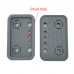 5pcs Top Suction Plates Rubber Suction Pad (125mmx75mmx17mm with Small Hole) for Vacuum Blocks