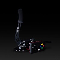 ODDOR Racing Game Simulator Handbrake Support Wireless Connection Compatible with All Steering Wheels for PS5/PC