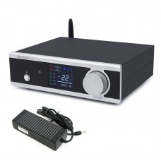 A600S Bluetooth5.3 6-Channel Independent Power Amplifier 50Wx5+100W*1 Support Active/Passive Subwoofer with 24V Power Supply