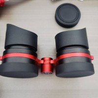 SKY ROVER 2x42 Red Constellation Binocular + 2 Eyepiece Covers 30°FOV Astronomical Telescope for Meteor Shower Observing