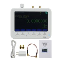 50Hz-4GHz RF Frequency Meter Portable Frequency Counter w/ 5" Color Display FC-4000