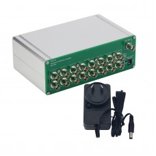 FDIS-16 Frequency Distribution Amplifier with 16 Ports to Output Square Wave TTL Level (BNC-3.3Vpp)