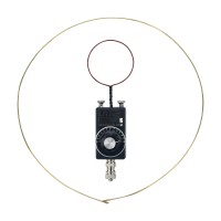 HamGeek MINI-25 Magnetic Loop Antenna 14MHz-50MHz HF Antenna for Shortwave Radio Walkie Talkie