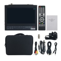 KPT-736HD+ (Plus) 7" Satellite Finder & HD Camera Monitor & CCTV Camera Tester & HDMI-compatible Monitor