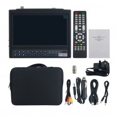 KPT-736HD+ (Plus) 7" Satellite Finder & HD Camera Monitor & CCTV Camera Tester & HDMI-compatible Monitor