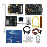 PiKVM-A4 Kit Open Source Software for Raspberry Pi Zero 2 WPiKVMV2 HAT Remote Control with 5V Power Adapter