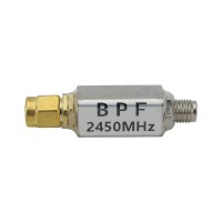 2400MHz/2450MHz BPF Bandpass Filter VTX WiFi Remote Extended Range 2400 - 2483SAW SMA Male + Female Connector