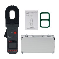 FR2000A+ 0.01-200ohm Utility Clamp Ground Resistance Tester High Quality Clamp Meter with 4-bit LCD Screen