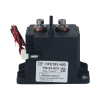 New Energy Resources HFE18V-400-750-24-HC5 Coil 24VDC 750V/400A Electromagnetic Relay DC Relay Contactor for HONGFA