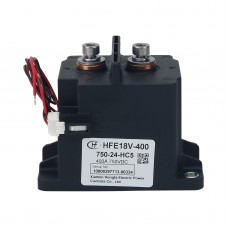 New Energy Resources HFE18V-400-750-24-HC5 Coil 24VDC 750V/400A Electromagnetic Relay DC Relay Contactor for HONGFA