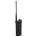 HAMGEEK APX-8000 12W Dual Band Radio VHF UHF Walkie Talkie (Black) w/ Dual PTT Duplex Working Mode