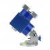 JUWEI-17 Blue Harmonic Equatorial Mount with Wide Dovetail Groove for Astronomical Telescope Compatible with Theodolite Mode