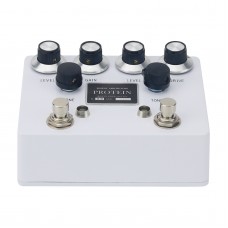 White Dual Channel Electric Guitar Overdrive Distortion Single Effects Pedal for Browne Protein with Original LOGO