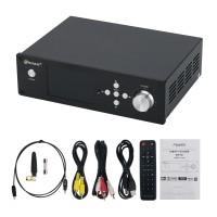 Black RH-202XPRO Audio Decoder Lossless Bluetooth 2xES9038Q2M DAC with 3.5-inch TFT Screen Support USB-PC Input