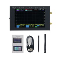 ZQ6 6G Simple Handheld Spectrum Analyzer & Tracking Generator & Signal Source w/ 4.3" Touch Screen