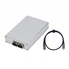 A2 10G Double SFP Port X520 Thunderbolt to Network Interface Controller External Expansion Dock