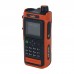 Orange VR-N76 Portable Handheld Walkie Talkie UV Dualband IP67 Waterproof Outdoor Radio Bluetooth GPS Positioning