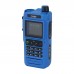 Blue VR-N76 Portable Handheld Walkie Talkie UV Dualband IP67 Waterproof Outdoor Radio Bluetooth GPS Positioning