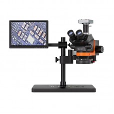 TBK-701 Trinocular HD 48 Million Pixels Electronic Microscope 7-50X for Mobile Phone Soldering and Repair