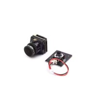 Black 19MM FPV Camera 1800TVL 1/1.8” Straight Sensor 2.1mm Lens Wide Voltage FPV Racing Drone Camera