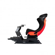 CONSPIT GT-Lite Sim Racing Simulator Cockpit (with Upgraded Pro Red Seat & without Vibration Module)