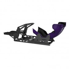 CONSPIT FP-Lite Sim Racing Simulator Cockpit Stand (without Vibration Module) + F1 Purple Seat