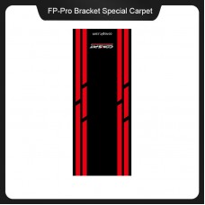 CONSPIT FP-Pro 80cmx200cm Sim Racing Carpet Sim Racing Floor Mat (Black & Red) for FP-Pro Sim Rig