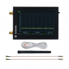 SA6000B 2-IN-1 Handheld Spectrum Analyzer Signal Generator RF Power Detector with 800MHz-6GHz High Frequency Antenna