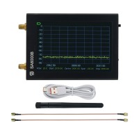 SA6000B 2-IN-1 Handheld Spectrum Analyzer Signal Generator RF Power Detector with 800MHz Below Low Frequency Antenna