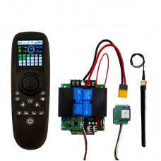 TXG4-RX40G Set GPS Version 12V/24V 40A High Power Remote Controller Transmitter One-click Return for Trawl Boat