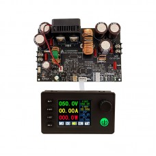 ZK-10022C CNC DC Buck Converter 1500W Step-down Power Module 125V 22A Power Supply with 1.8-inch Color Screen