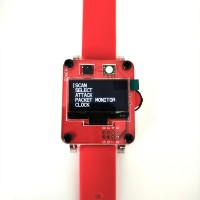 DSTIKE Deauther Watch X-RED Programming Watch Development Tool ESP8266 Deauther Software with 1.3-inch OLED