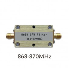 868M 2MHz Bandpass SAW Filter RFID Remote Control IoT Filter RF Accessory with SMA Female Connector