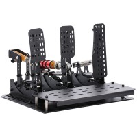 Simplayer 3 Pedal Set Sim Racing Pedals + Pedal Mounting Plate + 3 Hydraulic Rods for Racing Games