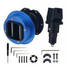 Simplayer Accessories QR2 Pro Wheel-side Quick Release (Blue) + QR2 Base-side (Type-C) for Fanatec