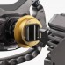 Simplayer Accessories QR2 Pro Wheel-side Quick Release (Golden) + QR2 Base-side (Type-C) for Fanatec