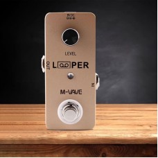 M-VAVE Looper Pedal Loop Pedal Mini Pedal Supports 5 Minutes Recording Time & 48k/24bit Recording