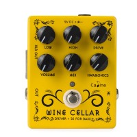 Caline Wine Cellar CP-60 Bass Overdrive Pedal Bass Effect Pedal Driver + DI for Electric Basses