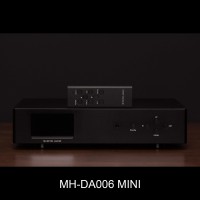 MUSETEC Black MH-DA006MINI Audio Decoder Bluetooth ES9039PRO DAC Built-in USB Digital Interface for Amanero