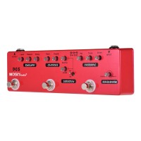 MOSKYAudio DC5 6-IN-1 Multi-effects Pedal Buffer/Booster/Overdrive/Distortion/Chorus/Delay Guitar Effects Pedal