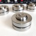 4pcs 45mm/1.8" Stainless Steel Speaker Feet Pads with 304 Stainless Steel Balls and Anti-slip Pads