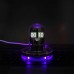 GHG01 Pseudo Glow Tube Clock Alarm Clock Desktop Ornament Supports Automatic Updates via Wifi