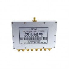 PD-0.5/3-8S 500-3000MHz 8-Way Microstrip Power Divider 2.4G Wifi Power Splitter RF Power Combiner