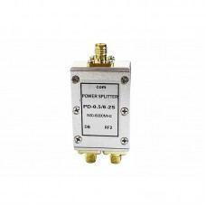 PD-0.5/6-2S 500-6000MHz 2-Way RF Power Splitter Power Divider 2.4G 5.8G Combiner (with DC Block)