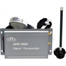 GPS-100A GPS Signal Repeater GPS Signal Booster Signal Transponder with Omnidirectional TX Antenna