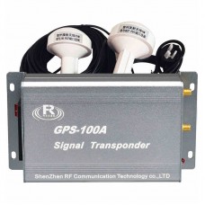 GPS-100A GPS Signal Repeater GPS Signal Booster Signal Transponder (with Mushroom-shaped TX Antenna)