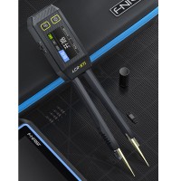 FNIRSI LCR-ST1 Digital Tweezers Resistance/Capacitance/Inductance/Diode Test Measurement Tool for LCR Tester with Storage Bag