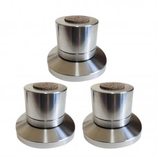 3PCS Stainless Steel FE Large Audio Stand Spike Shock-absorber Foot Pad for Audio Speakers/Amplifiers