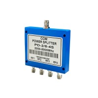 PD-2/8-4S 2000-8000MHz Power Splitter 4-Way Microstrip Power Divider with SMA Female Connectors